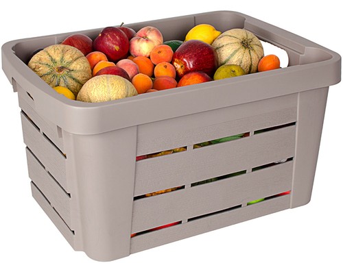 Aufbewahrungskiste wood 45l - wood,