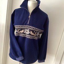 "BOGNER" – Sweatshirt – Fleece – blau – Gr.42/ L