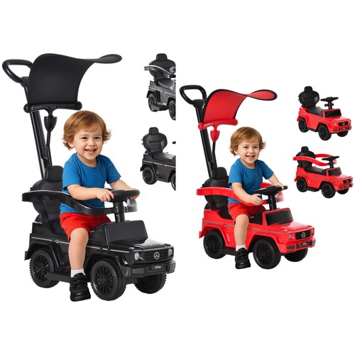 Rutschauto mit schiebstange - mit,