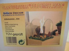 Glaß Feuerstelle B-Ware