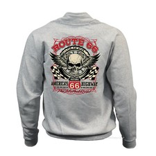 Jacke Biker Skull Totenkopf