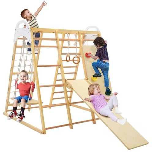 Holz kletterspielset - 8,