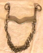 Kandare mit Kette, ca. 13cm breit Reiten Pferd 