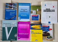 8x Bücher Buch Mietrecht  Mieten Vermieten Vermietung ältere Ausgaben