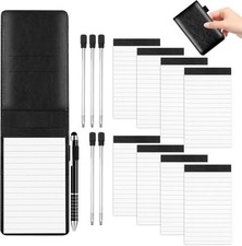 Notizblock Klein, Mini Notizblock A7 Set 15 Stück, Mini Notizbuch mit 8 