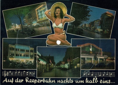 Tonpostkarte hamburg auf - hamburg,,