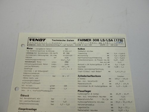 Fendt farmer 308 lsa 178 - ls,