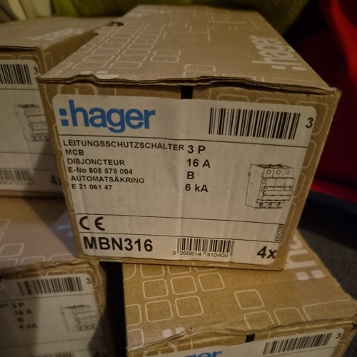 Hager mbn316 polig - mbn316, 3-polig