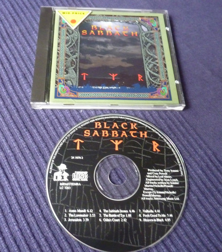 Black sabbath tyr - black,