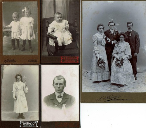 Cdv fotos verschiedene - cdv,