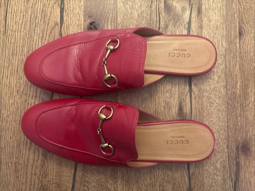 Gucci mules horsebit rot - gucci,