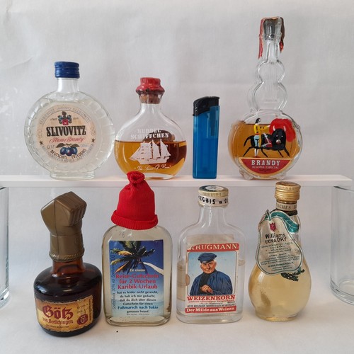 Miniatur schnapsflaschen - miniatur,