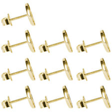 10 x Ohrstecker Rohlinge 925