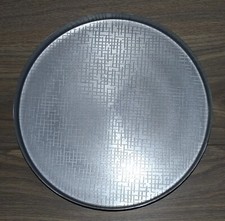 Tablett Deko Tablett Metall Rund