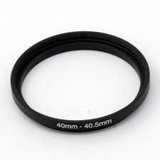 40-40,5 40mm-40,5mm Step Up Filterring 40mm Stecker auf 40,5mm Buchse Objektivadapter