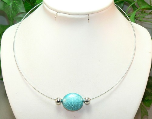 Kette collier halsreif - collier, silber