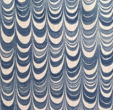 6 Meter x HARLEQUIN Henry Holland "Washi" Stoff jeansblau