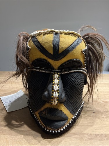 Alte afrikanische tanzmaske - afrikanische,