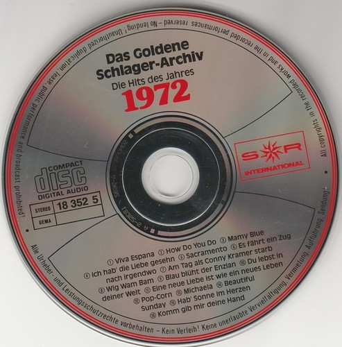 Die hits des jahres 1972 - des,