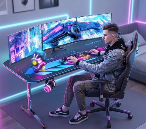 160cm gaming schreibtisch - 160cm,