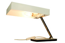 Kaiser Tisch Leuchte Modell 6878 Techniker Lese Design Lampe weiß Vintage 60er 