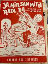 Ja, mir san mit'n radl da Swing-Polka W. Lind Peter Ciri  Einzel Akkordeon Noten