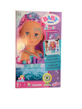 BABY born Styling Head Meerjungfrau für Badewanne, inkl. Zubehör, Zapf Creation