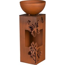 Dekosäule mit Schale & LED