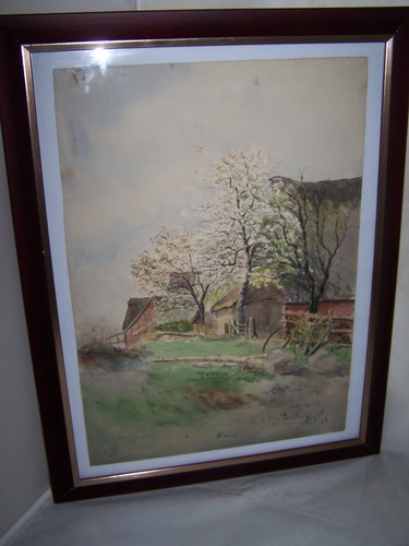 Aquarell frühling in - frühling,