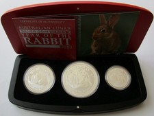 Australien 3er Set 2011 Lunar