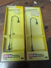 Brawa Spur H0 5454 Bahnbetriebswerk Leuchte Bogenlampe OVP NEU 2 STÜCK  UNBESPIE