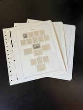 Leuchtturm Vordrucke TOGO, gebraucht, komplett mit Hawid-Klarsicht-Klemmtaschen