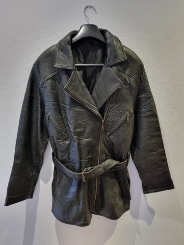 Damen echt leder jacke schwarz - damen,