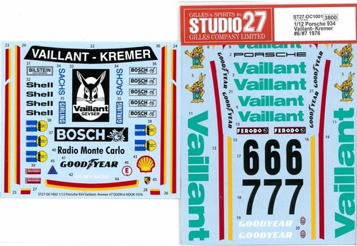 Studio porsche 934 - 27,