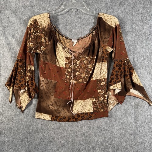 Y2k peasant top whimsigoth - y2k,