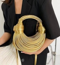 Zara Handtasche Tasche Gold