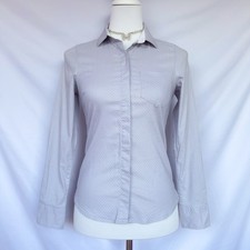 H&M Bluse 34 XS hellgrau