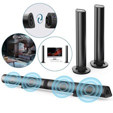 TV Soundbar Bluetooth 5.3 Lautsprecher Surround-Sound Heimkino mit AUX Soundbox