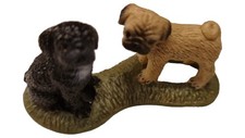 Schleich Mops Welpen Figuren