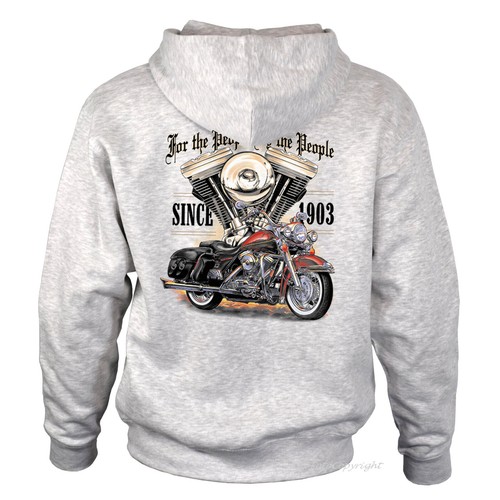 Biker jacke classic slogan - biker,