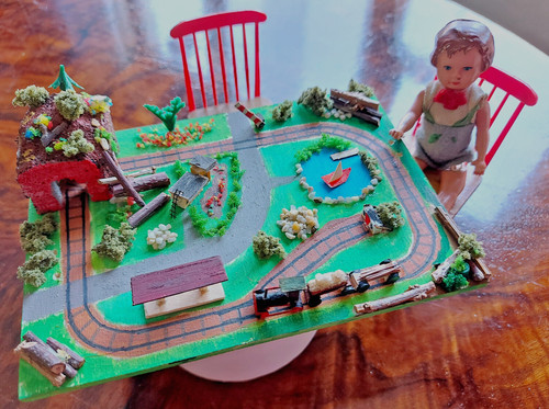 Modelleisenbahn anlage - -,