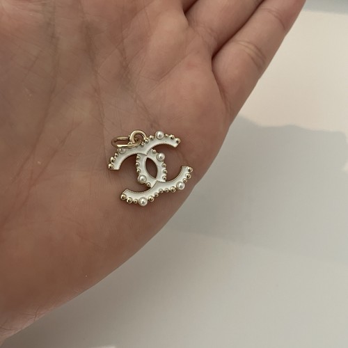 Chanel vintage white enamel - chanel,