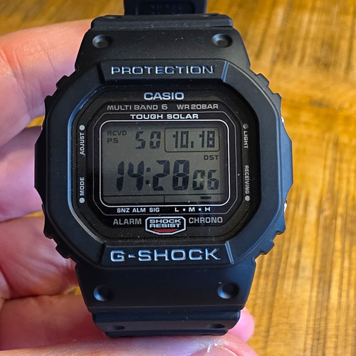 Casio shock 5000u - casio, g-