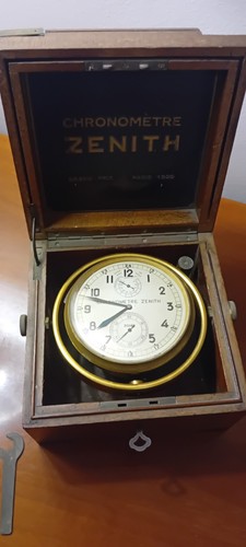 Zenith marine chronometer 40er - zenith,