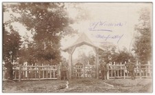Foto AK Soldatenfriedhof 1918
