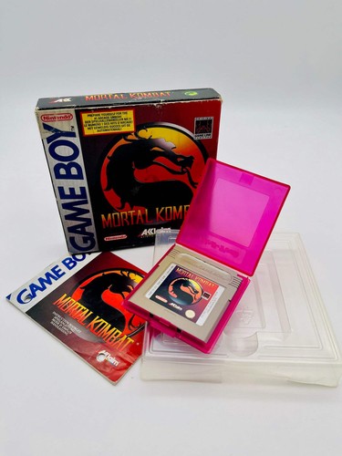 Game boy mortal kombat - game, cib