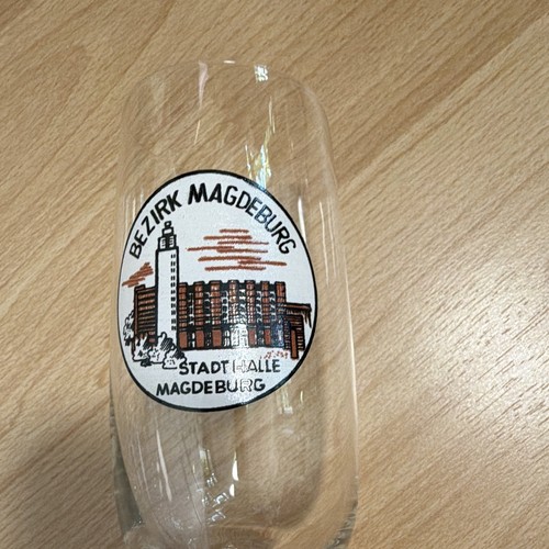 Magdeburg glas mit stiel - magdeburg,