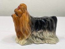 Porzellan figur hund yorkshire - figur,