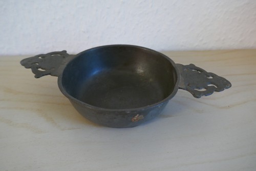 Antike zinnschale mit - antike, 2