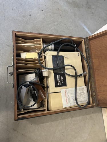 Akai vt110 portable vtr video - vtr,